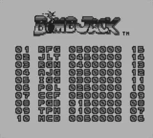 Image n° 5 - screenshots  : Bomb Jack